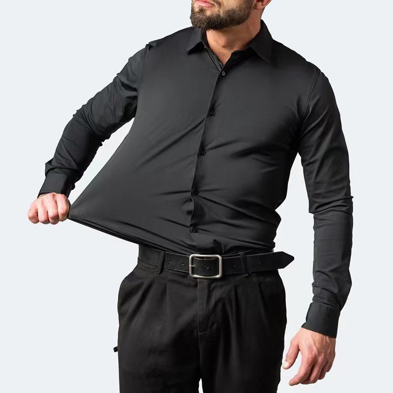 Ohrsyn | Men's stretch and crease-resistant shirt