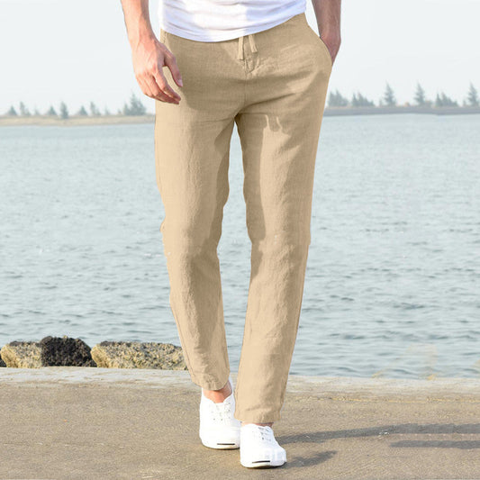 Quilyon | Men's summer/spring linen trousers