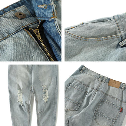 Gaylen | A versatile pair of baggy jeans with rips