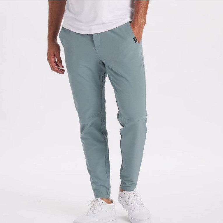 Uryel | Men's Cool Silk Leisure Trousers