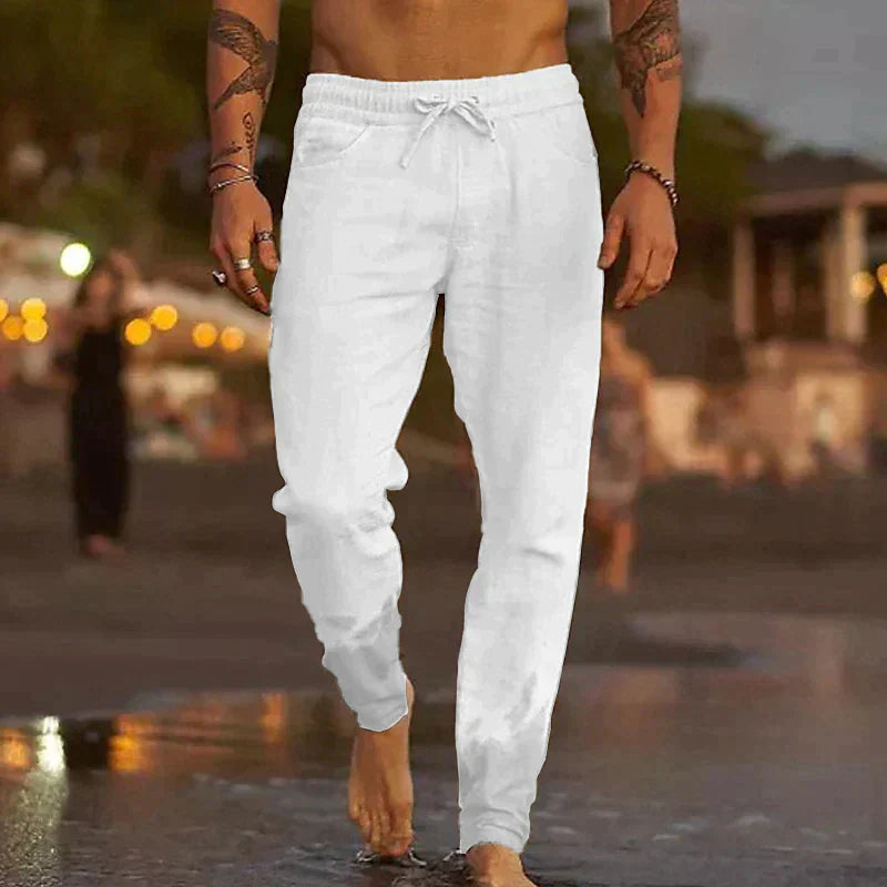 Jaxx | Men's casual trousers in linen