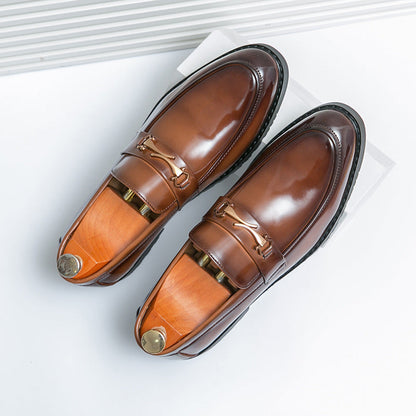 Uvynn | New low heeled loafers without laces with shoe cover for men