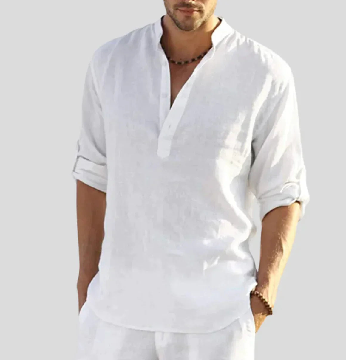 Thomas | Elegant men's linen shirt