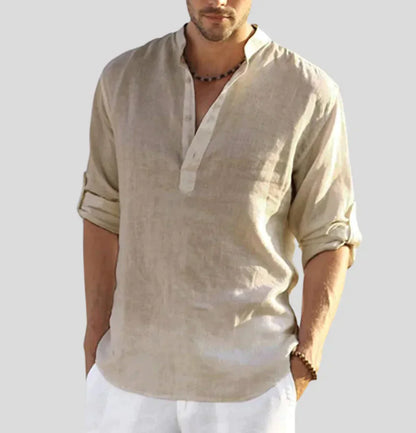 Thomas | Elegant men's linen shirt