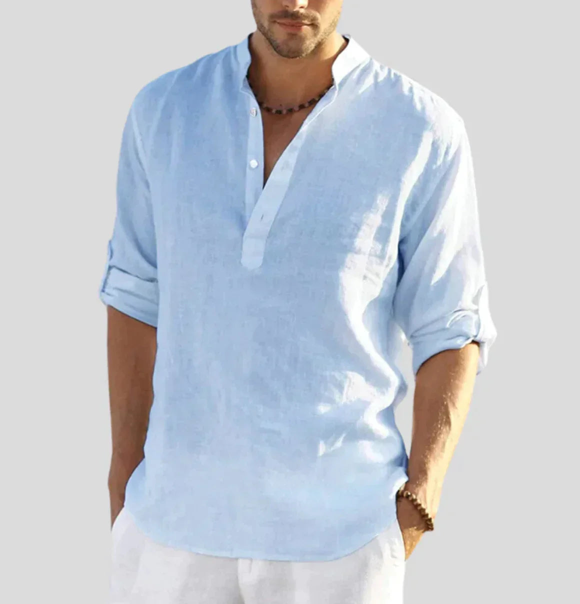 Thomas | Elegant men's linen shirt