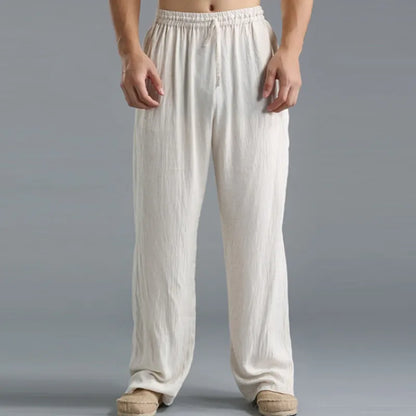 Kaelix | Men's casual loose-fitting breathable linen sweatpants