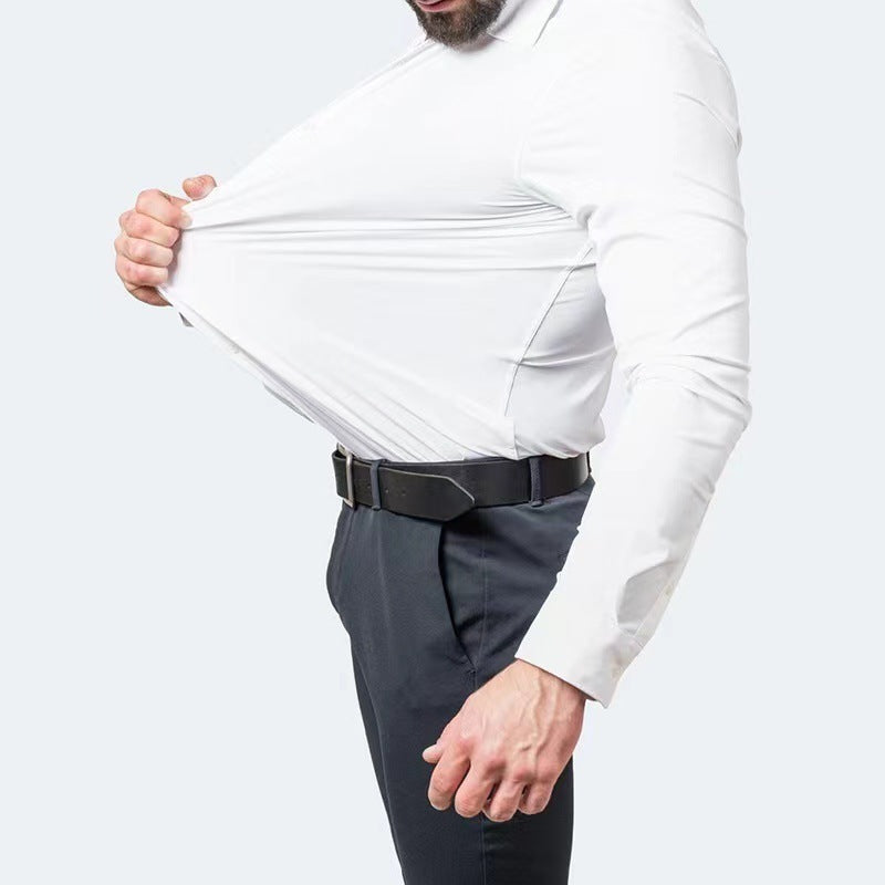 Ohrsyn | Men's stretch and crease-resistant shirt